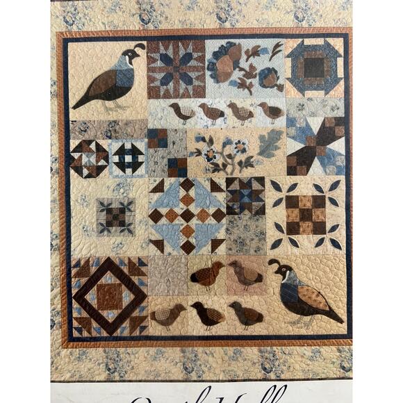 quilt pattern quil hollow a graceful stitch 55 1/2" x 58 1/2" - Picture 2 of 6